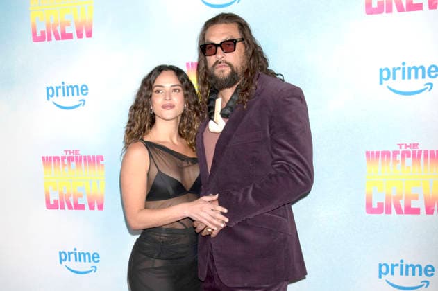 Adria Arjona und Jason Momoa beim Special Screening des Amazon Prime Video-Films The Wrecking Crew im Regal Times Square. New York, 15.01.2026