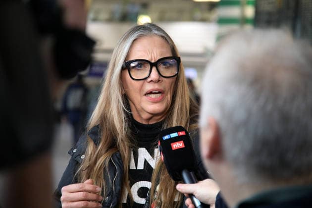 Abflug der Kandidaten der RTL-TV-Show ICH BIN EIN STAR HOLT MICH HIER RAUS Frankfurt Main, 15.01.2026 Nicole Belstler-Boettcher beim Abflug nach Australien ins RTL Dschungelcamp 2026 am Frankfurter Flughafen Hessen Deutschland Copyright: xMatthiasxGränzdörferx