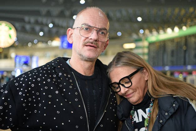 Nicole Belstler-Boettcher, Gloria Viagra - Abflug der Kandidaten der RTL TV-Show ICH BIN EIN STAR, HOLT MICH HIER RAUS am Frankfurter Flughafen in Frankfurt am Main am 16.01.2026