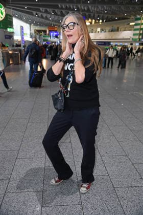 Nicole Belstler-Boettcher - Abflug der Kandidaten der RTL TV-Show ICH BIN EIN STAR, HOLT MICH HIER RAUS am Frankfurter Flughafen in Frankfurt am Main am 16.01.2026
