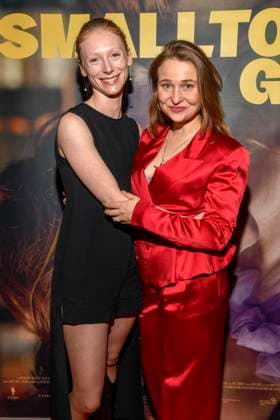 abb: Dana Herfurth und Hille Norden zu Gast auf dem roten Teppich bei der Premiere des Kino Film SmallTown Girl im Kino in der Kulturbrauerei am 15.01.2026 Berlin Deutschland