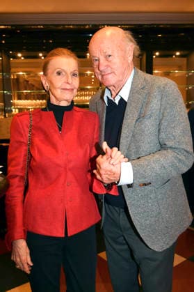 Jutta Kammann und Hans Stadlbauer bei der Premiere des Theaterstücks Wer schießt auf Frau Hummel? in der Komödie im Bayerischen Hof. München, 15.01.2026