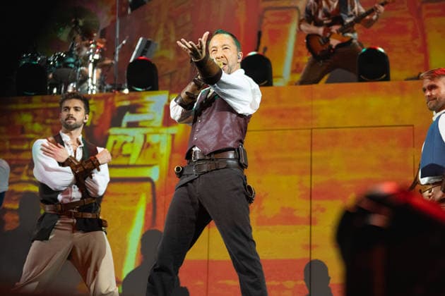 DJ BoBo, Europa Park Arena, The Great Adventure, Konzert, 15 Januar, Europa Park Rust, Eurodance, Live Show, spektakuläre Bühne, Lichteffekte, Tänzer, Choreografie, Hits, Fans, ausverkauft, Tourstart, Multimedia Show, VR Erlebnis, Popkultur, Entertainment, Live Event, Musikshow, Eventbranche, Showpremiere, Familienevent, Winterevent, Symbolfoto für Konzerte, Tourneen, Großevents, Festivalfeeling, Fanbegeisterung, Bühnenperformance, moderne Showtechnik Rust Europa Park Baden-Württemberg Deutschland Copyright: xFINLEYxMÖRCHx