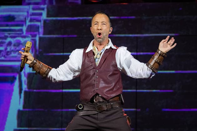 DJ BoBo, Europa Park Arena, The Great Adventure, Konzert, 15 Januar, Europa Park Rust, Eurodance, Live Show, spektakuläre Bühne, Lichteffekte, Tänzer, Choreografie, Hits, Fans, ausverkauft, Tourstart, Multimedia Show, VR Erlebnis, Popkultur, Entertainment, Live Event, Musikshow, Eventbranche, Showpremiere, Familienevent, Winterevent, Symbolfoto für Konzerte, Tourneen, Großevents, Festivalfeeling, Fanbegeisterung, Bühnenperformance, moderne Showtechnik Rust Europa Park Baden-Württemberg Deutschland Copyright: xFINLEYxMÖRCHx