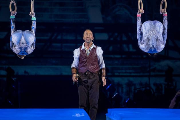 DJ BoBo, Europa Park Arena, The Great Adventure, Konzert, 15 Januar, Europa Park Rust, Eurodance, Live Show, spektakuläre Bühne, Lichteffekte, Tänzer, Choreografie, Hits, Fans, ausverkauft, Tourstart, Multimedia Show, VR Erlebnis, Popkultur, Entertainment, Live Event, Musikshow, Eventbranche, Showpremiere, Familienevent, Winterevent, Symbolfoto für Konzerte, Tourneen, Großevents, Festivalfeeling, Fanbegeisterung, Bühnenperformance, moderne Showtechnik Rust Europa Park Baden-Württemberg Deutschland Copyright: xFINLEYxMÖRCHx