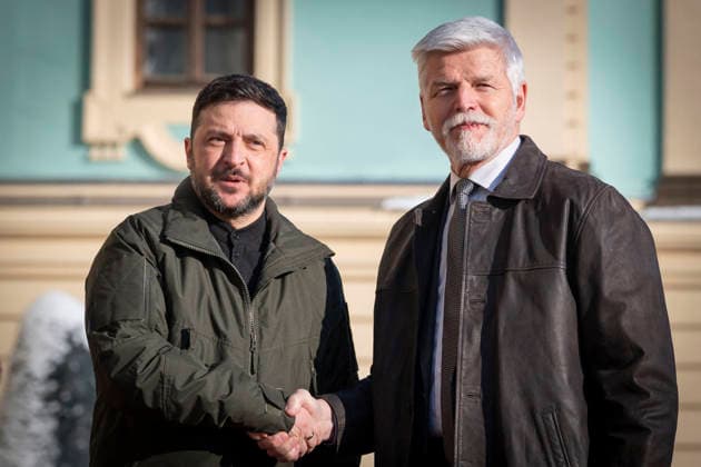 News Bilder des Tages Ukrainian President Volodymyr Zelensky receives Czech President Petr Pavel in kyiv, Ukraine, on January 16, 2026 Ukraine Presidency via Bestimage Ukrainian President Volodymyr Zelenskyy will meet President Petr Pavel in kyiv, Ukraine, on January 16, 2026 Kiev Ukraine  Copyright: xUkrainexPresidencyxviaxBestimagexUkrainexPresidencyxviaxBestimagex
