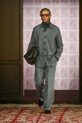 Milan, Milan Men s Fashion Week: Fall Winter 2026 - Men s Fashion, Fall Winter 2026 - Zegna Fashion Show In the photo: model  Copyright: xRiccardoxGIordanox xipa-agency.netx xRiccardoxGiordanox IPA_Agency_IPA70137315