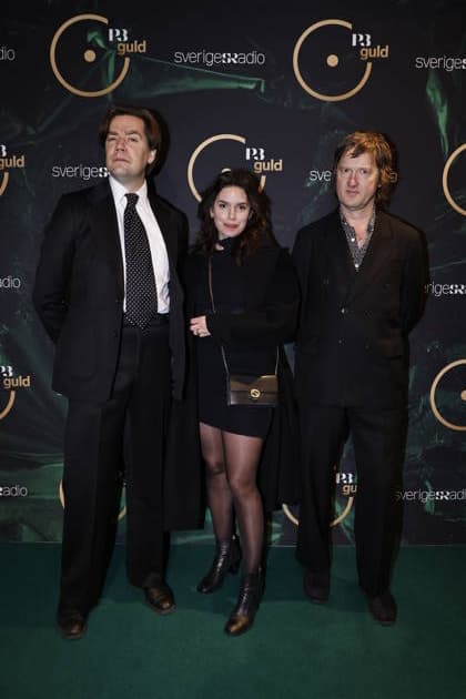 STOCKHOLM, SWEDEN 20260116 Pelle Almqvist The Hives , Ana Gil de Melo Nascimento and Johan Gustafsson The Johan and Only arrive at the P3 Guldgalan 2026 at Cirkus in Stockholm STOCKHOLM SWEDEN x12150x  Copyright: xCaisaxRasmussen TTx P3 GULDGALAN 2026 5qeQfXshS3Q