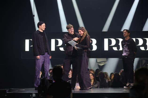 STOCKHOLM, SWEDEN 20260116 Ida Lova accepts the award for Weaker than me during the P3 Guldgalan 2026 at Cirkus in Stockholm STOCKHOLM SWEDEN x12150x  Copyright: xCaisaxRasmussen TTx P3 GULDGALAN 2026 14NA4fgo53c