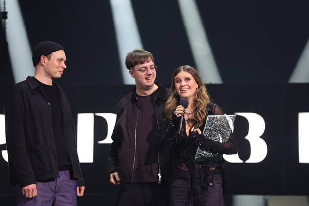 STOCKHOLM, SWEDEN 20260116 Ida Lova accepts the award for Weaker than me during the P3 Guldgalan 2026 at Cirkus in Stockholm STOCKHOLM SWEDEN x12150x  Copyright: xCaisaxRasmussen TTx P3 GULDGALAN 2026 npMn7n79bL8
