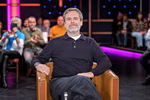 MDR - Riverboat. Schauspieler und Autor Matthias Matschke anläßlich der Aufzeichnung der MDR - Talkshow Riverboat am 16.01.2026 in der Mediacity Leipzig. 20260116SFL0032