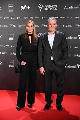 Iris Awards 2025 Marta Reyero and Roberto Arce at the Iris Awards 2025 at the Real Casa de Correo on January 16, 2026 in Madrid Spain IRIS AWARDS TV ACADEMY FAMOUS AWARDS Madrid Madrid Spain  Copyright: xFranciscoxGuerrax 7224531