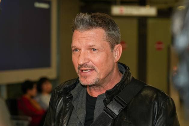 RTL Dschungelcamp - Frankfurt 2026. Hardy Krüger jr. bei der Abreise zur RTL-Sendung Ich bin ein Star – Holt mich hier raus . Dschungelcamp 2026 am Flughafen Frankfurt. Frankfurt Flughafen Hessen