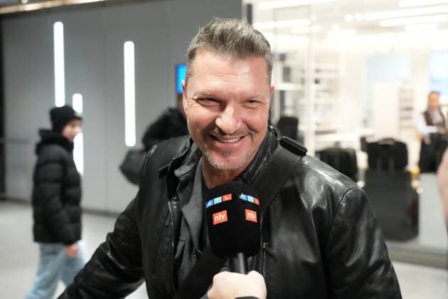 RTL Dschungelcamp - Frankfurt 2026. Hardy Krüger jr. bei der Abreise zur RTL-Sendung Ich bin ein Star – Holt mich hier raus . Dschungelcamp 2026 am Flughafen Frankfurt. Frankfurt Flughafen Hessen