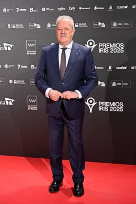 Iris Awards 2025 Manuel Campo Vidal at the Iris Awards 2025 at the Real Casa de Correo on January 16, 2026 in Madrid Spain IRIS AWARDS TV ACADEMY FAMOUS AWARDS Madrid Madrid Spain  Copyright: xFranciscoxGuerrax 7224540