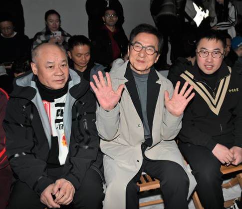 Milan,Italy Li-ning Fall 2026 Men s Fashion Show In the photo:Li-Ning,Jackie Chan  Copyright: xNickxZonnax xipa-agency.netx xNickxZonnax IPA_Agency_IPA70147509