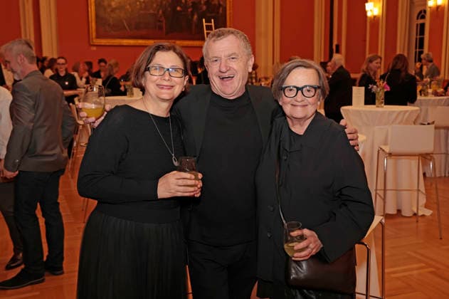 Gast, Mike Downey und Agnieszka Holland bei der Mayor s Night der European Film Academy im Rahmen des 38. Europäischen Filmpreises im Roten Rathaus. Berlin, 16.01.2026