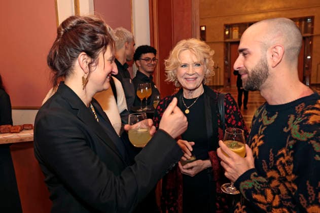Alice Rohrwacher, Liv Ullmann und Gast bei der Mayor s Night der European Film Academy im Rahmen des 38. Europäischen Filmpreises im Roten Rathaus. Berlin, 16.01.2026