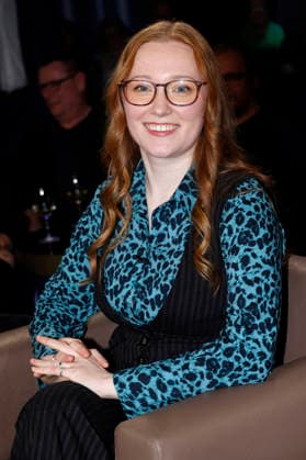 May Hansen bei der Aufzeichnung der NDR Talk Show im NDR Fernsehstudio Lokstedt. Hamburg, 16.01.2026