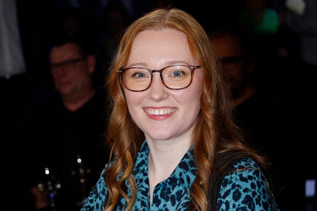 May Hansen bei der Aufzeichnung der NDR Talk Show im NDR Fernsehstudio Lokstedt. Hamburg, 16.01.2026
