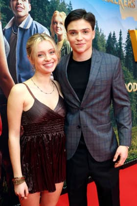Lara Amelie Rosa und Emile Cherif bei der Premiere des Kinofilms Woodwalkers 2 im Mathäser Filmpalast. München, 16.01.2026