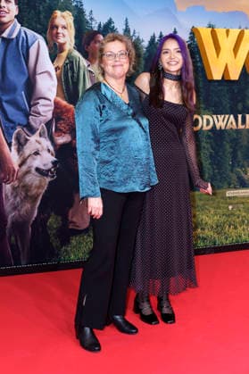 Katja Brandis und Olivia Sinclair bei der Premiere des Kinofilms Woodwalkers 2 im Mathäser Filmpalast. München, 16.01.2026