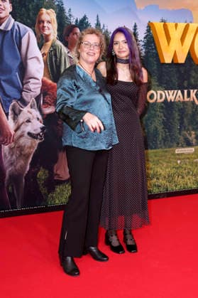 Katja Brandis und Olivia Sinclair bei der Premiere des Kinofilms Woodwalkers 2 im Mathäser Filmpalast. München, 16.01.2026