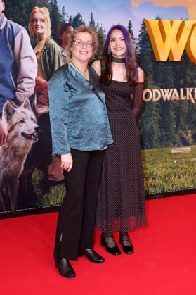 Katja Brandis und Olivia Sinclair bei der Premiere des Kinofilms Woodwalkers 2 im Mathäser Filmpalast. München, 16.01.2026