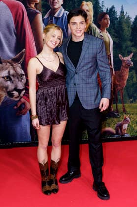 Lara Amelie Rosa und Emile Cherif bei der Premiere des Kinofilms Woodwalkers 2 im Mathäser Filmpalast. München, 16.01.2026