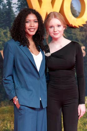 Sophie Lelenta und Lilli Falk bei der Premiere des Kinofilms Woodwalkers 2 im Mathäser Filmpalast. München, 16.01.2026