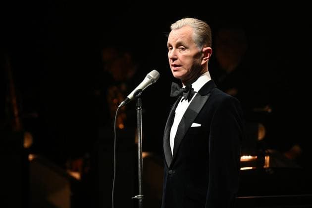 Max Raabe und das Palast Orchester bitten zum Hummel streicheln in die Philharmonie Essen ** NUR FÜR REDAKTIONELLE ZWECKE ** EDITORIAL USE ONLY **<p>Max Raabe und das Palast Orchester treten am Freitag, 16. Januar 2026 in der Philharmonie Essen auf. Deutschland NRW Essen Copyright: VladimirxWegener