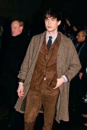 Milan Fashion Week - Men F W 2026-27 Ralph Lauren Fashion Show Arrivals Milan, Italy Nils Kuesel Milan Fashion Week - Men F W 2026-27 Ralph Lauren Fashion Show Arrivals Milan, Italy 16th January 2026 SGPItalia id 134349_001 Not Exclusive  Copyright: xx