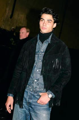 Milan Fashion Week - Men F W 2026-27 Ralph Lauren Fashion Show Arrivals Milan, Italy Jacob Rott Milan Fashion Week - Men F W 2026-27 Ralph Lauren Fashion Show Arrivals Milan, Italy 16th January 2026 SGPItalia id 134349_001 Not Exclusive  Copyright: xx