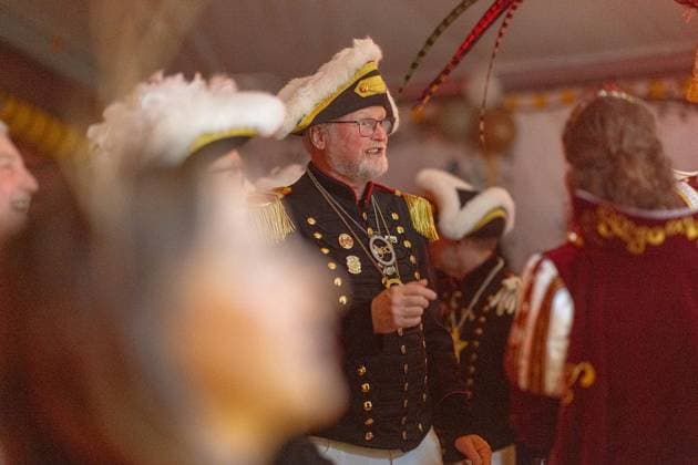 Emmerich: Karnevalssitzung Elferrat Praest ** NUR FÜR REDAKTIONELLE ZWECKE ** EDITORIAL USE ONLY **<p>Auftritt der Band Dörmakar bei der Karnevalssitzung des Elferrats Praest am Freitag, 16. Januar 2026 im Festzelt in Emmerich-Praest. Emmerich Copyright: KarlxBanski