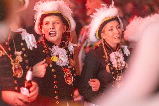 Emmerich: Karnevalssitzung Elferrat Praest ** NUR FÜR REDAKTIONELLE ZWECKE ** EDITORIAL USE ONLY **<p>Auftritt der Band Dörmakar bei der Karnevalssitzung des Elferrats Praest am Freitag, 16. Januar 2026 im Festzelt in Emmerich-Praest. Emmerich Copyright: KarlxBanski