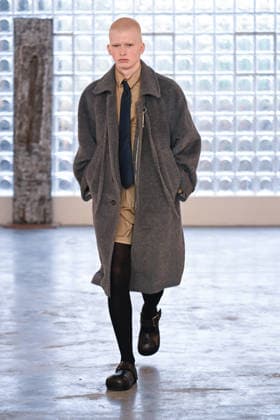 Milan, Milan Men s Fashion Week: Fall Winter 2026 - Men s Fashion, Fall Winter 2026 - Pronounce fashion show. Pictured: model  Copyright: xSimonaxChiocciax xipa-agency.netx xFotosickix IPA_Agency_IPA70201592