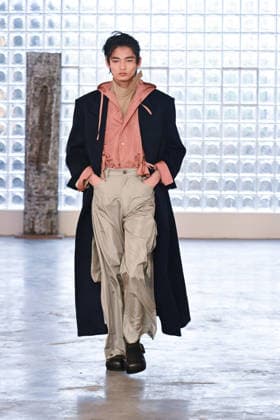 Milan, Milan Men s Fashion Week: Fall Winter 2026 - Men s Fashion, Fall Winter 2026 - Pronounce fashion show. Pictured: model  Copyright: xSimonaxChiocciax xipa-agency.netx xFotosickix IPA_Agency_IPA70201617