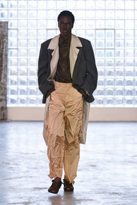 Milan, Milan Men s Fashion Week: Fall Winter 2026 - Men s Fashion, Fall Winter 2026 - Pronounce fashion show. Pictured: model  Copyright: xSimonaxChiocciax xipa-agency.netx xFotosickix IPA_Agency_IPA70201627