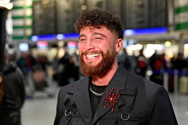RTL - Dschungelcamp 2026. Umut Tekin anläßlich der Abreise der Kandidaten der RTL - Sendung Ich bin ein Star - holt mich hier raus zum Dschungel-Camp 2026 in Australien am 17.01.2026 auf dem Flughafen Frankfurt Main. 20260117MWI102075