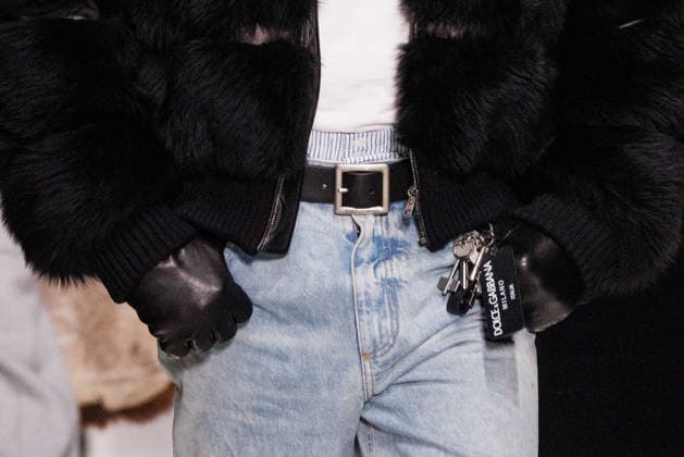 Foto IPP - Cinzia Camela Gruppo Editoriale LiveMedia Milano 17 01 2026 Nella foto: A model (detail) walks the runway during the Dolce andGabbana Fall Winter 2026–2027 menswear show at Milan Men s Fashion Week, on January 17, 2026, in Milan, Italy. Photo by Cinzia Camela. Italy Photo Press - World Copyright Dolce and Gabbana - Runway - Mil