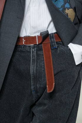 Milan, Milan Men s Fashion Week: Fall Winter 2026 - Men s Fashion, Fall Winter 2026 - Paul Smith Fashion Show - Catwalk In the photo: belt detail  Copyright: xRiccardoxGIordanox xipa-agency.netx xRiccardoxGiordanox IPA_Agency_IPA70212958