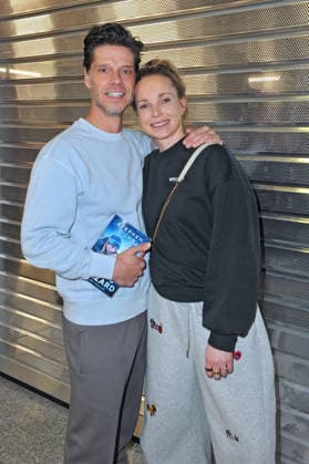 RTL - Dschungelcamp 2026. Stephen und Katharina ( Katharina Wedemann ) Dürr anläßlich der Abreise der Kandidaten der RTL - Sendung Ich bin ein Star - holt mich hier raus zum Dschungel-Camp 2026 in Australien am 17.01.2026 auf dem Flughafen Frankfurt Main. 20260117MWI101536