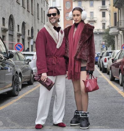 Milan, Milan Men s Fashion Week: Fall Winter 2026 2027 - Men s Fashion, Fall Winter 2026.- DOLCE & GABBANA fashion show- In the photo Guest  Copyright: xLucaxPontix xipa-agency.netx xLucaPonti IpaAgencyx IPA_Agency_IPA70215209