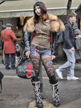 Milan, Milan Men s Fashion Week: Fall Winter 2026 2027 - Men s Fashion, Fall Winter 2026. - DOLCE & GABBANA fashion show - In the photo Guest  Copyright: xLucaxPontix xipa-agency.netx xLucaPonti IpaAgencyx IPA_Agency_IPA70215279