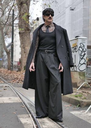 Milan, Milan Men s Fashion Week: Fall Winter 2026 2027 - Men s Fashion, Fall Winter 2026.- DOLCE & GABBANA fashion show- In the photo Guest  Copyright: xLucaxPontix xipa-agency.netx xLucaPonti IpaAgencyx IPA_Agency_IPA70215366