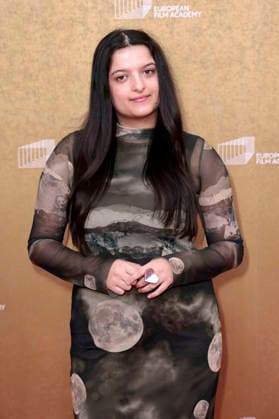 Maria Gomez bei der Verleihung des 38. Europäischen Filmpreises 2026 im Haus der Kulturen der Welt. Berlin, 17.01.2026