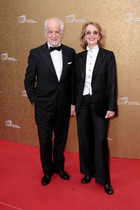 Toni Servillo mit Ehefrau Manuela Lamanna bei der Verleihung des 38. Europäischen Filmpreises 2026 im Haus der Kulturen der Welt. Berlin, 17.01.2026