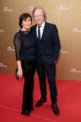 Sandra Maischberger mit Ehemann Jan Kerhart bei der Verleihung des 38. Europäischen Filmpreises 2026 im Haus der Kulturen der Welt. Berlin, 17.01.2026