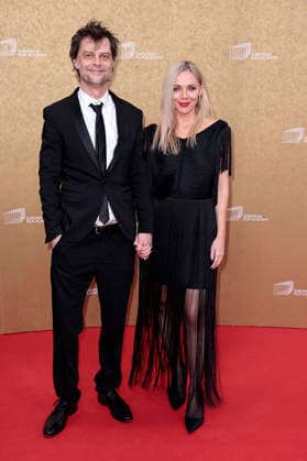 Luca Ciut und Katarina Cas bei der Verleihung des 38. Europäischen Filmpreises 2026 im Haus der Kulturen der Welt. Berlin, 17.01.2026
