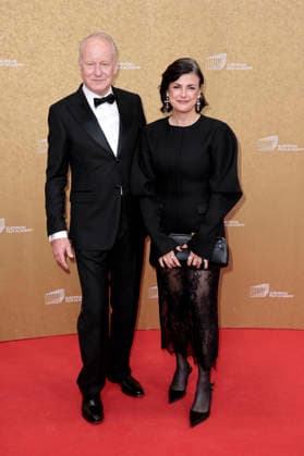 Stellan Skarsgard mit Ehefrau Megan Everett bei der Verleihung des 38. Europäischen Filmpreises 2026 im Haus der Kulturen der Welt. Berlin, 17.01.2026